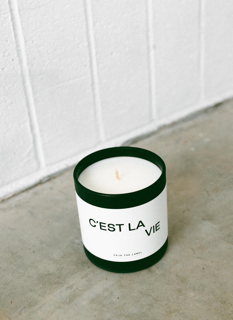 C'est La Vie Candle