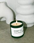 C'est La Vie Candle